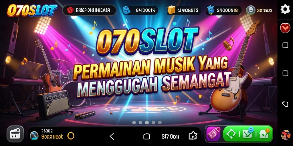 Tampilan permainan <strong>070SLOT</strong> yang penuh warna dan interaktif.