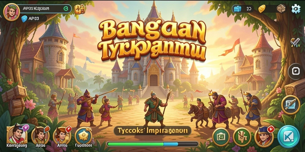 Gameplay seru membangun kerajaan bisnis di API33.