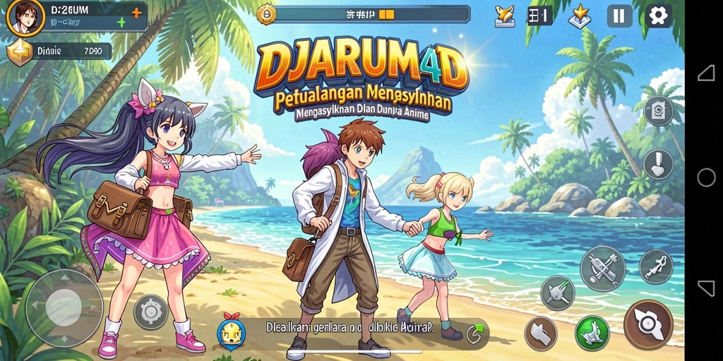 Tangkapan layar menarik dari gameplay seru DJARUM4D.