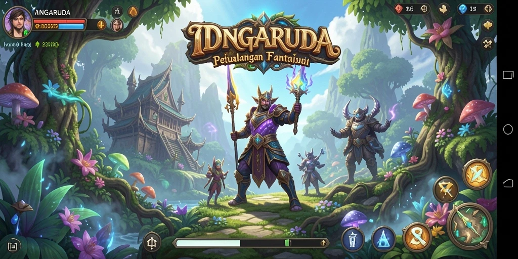 Gameplay menakjubkan dalam dunia fantasi ARPG.
