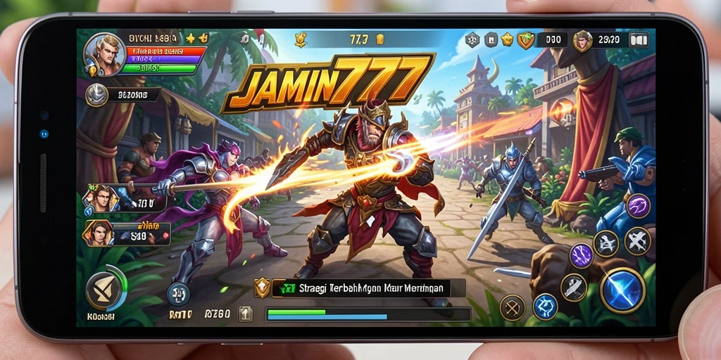 Tampilan gameplay <strong>JAMIN777</strong> yang menegangkan dan penuh taktik.