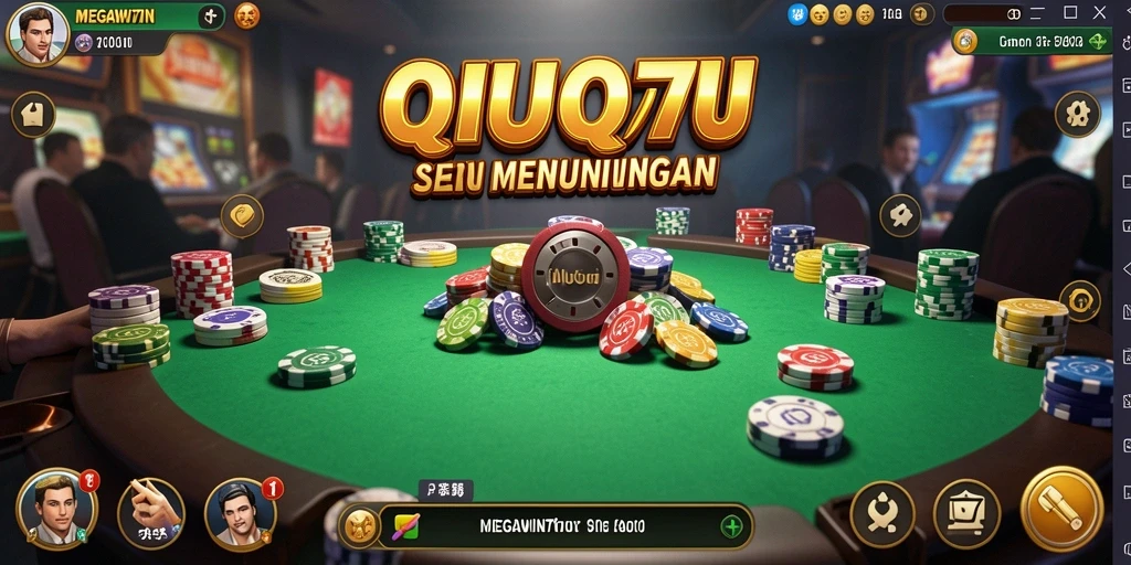 Screenshot gameplay MEGAWIN777 yang menampilkan aksi QiuQiu seru.