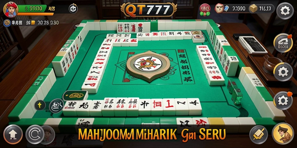 Tampilan menawan permainan Mahjong QT777 dengan level yang menantang.