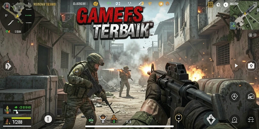 Tampilan seru dari gameplay TO288 dengan aksi tembak-menembak yang mendebarkan.